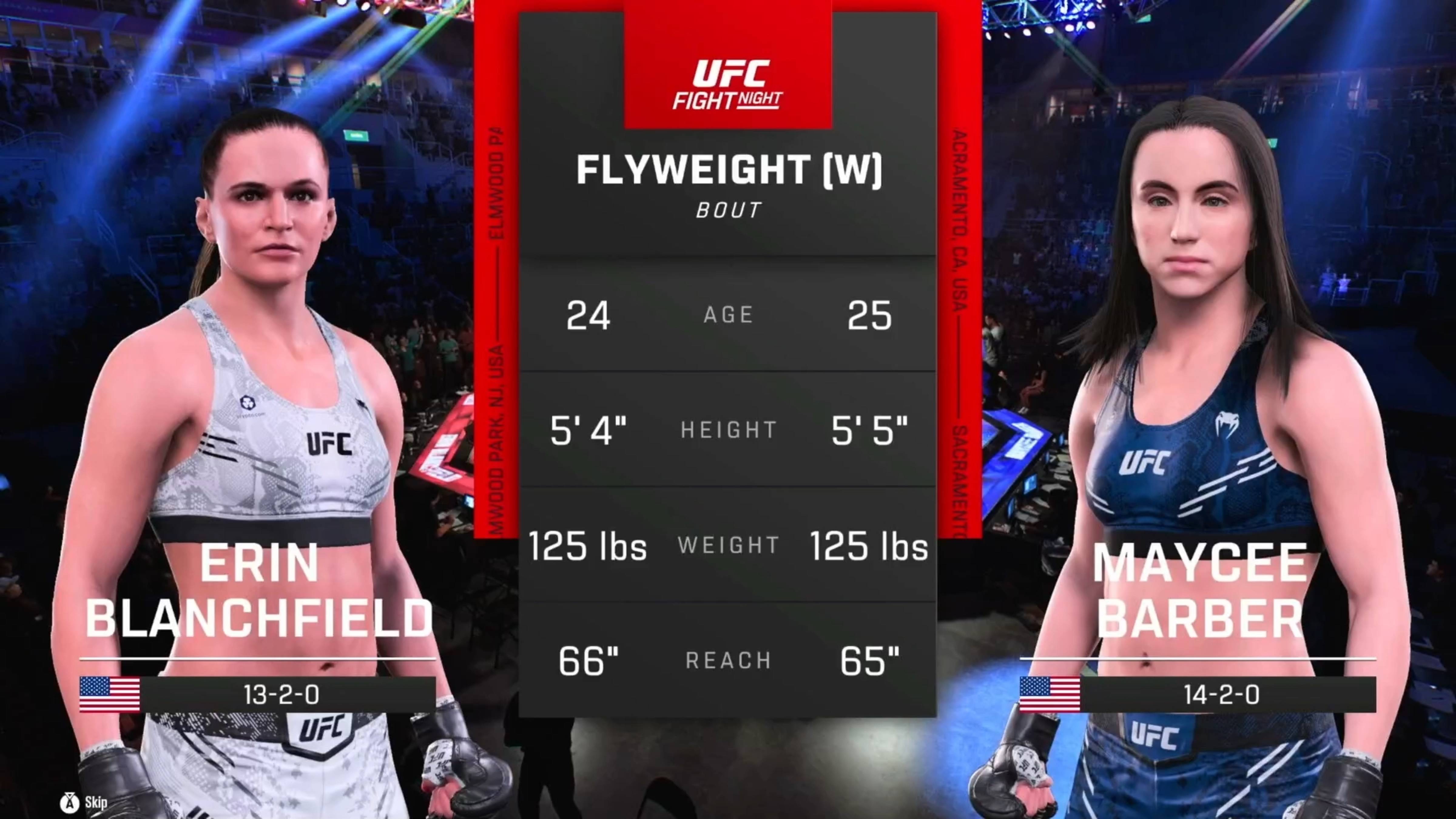 Эрин Бланчфилд VS Мейсси Барбер