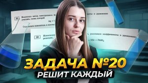 Задание 20 на ОГЭ по химии | Умскул