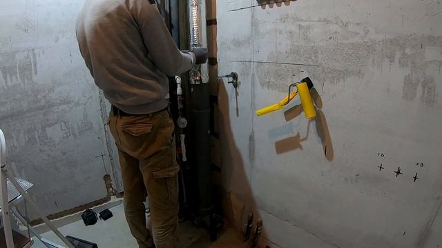 Монтаж шумоизоляции с озона на стояк канализации в но? смотреть онлайн