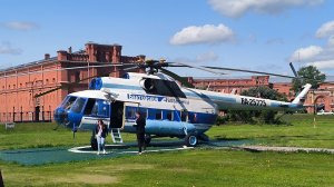 Полет над Санкт-Петербургом на вертолете
