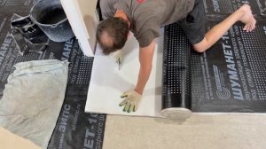 Звукоизоляция пола Шуманет 100-Гидро