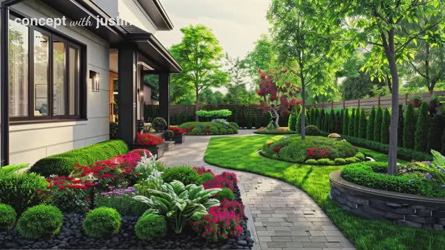 ВЕЛИКОЛЕПНЫЕ САДЫ У ДОМА 2025 ОТ АМЕРИКАНСКОГО ЛАНДШАФТНОГО ДИЗАЙНЕРА смотреть онлайн