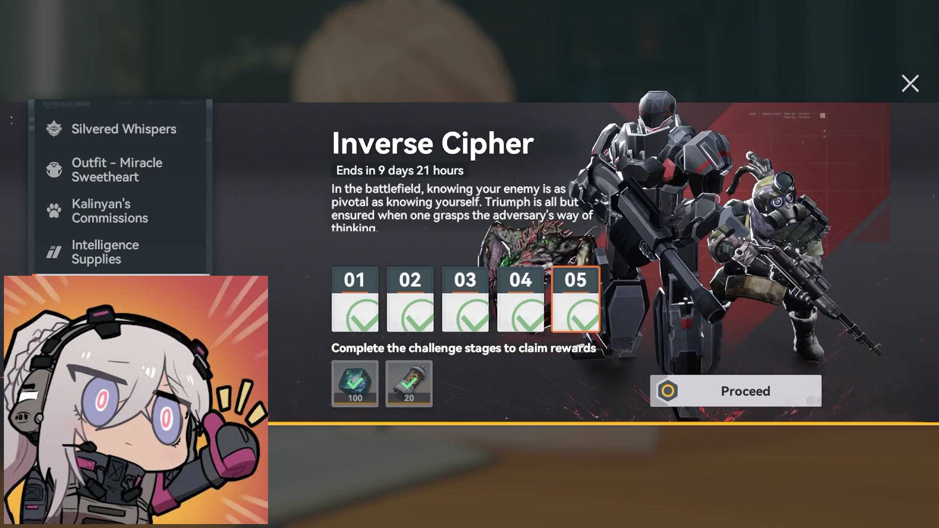 GFL2 ⬥ Событие «Inverse Cipher» ⬥ Сезон 4, День 5-й смотреть онлайн