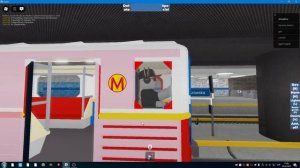 ПОЕЗДКА В ВАРШАВСКОМ МЕТРО РОБЛОКС