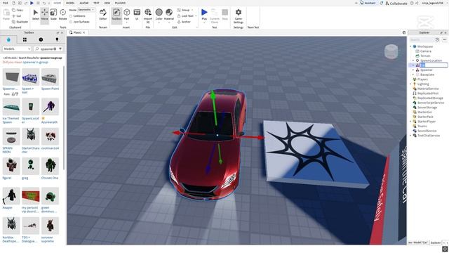 Как создать спавнер любой машины в Roblox studio смотреть онлайн