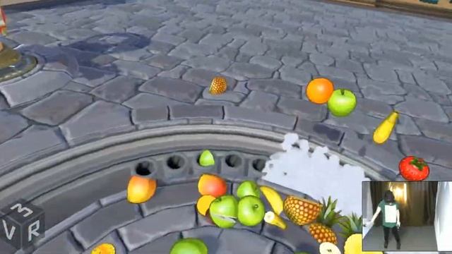 [HTC VIVE] Играем в Fruit Ninja VR!
