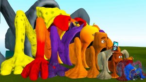 Я СОЗДАЛ ГИГАНТСКУЮ МНОГОНОЖКУ-ПОЖИРАТЕЛЯ МОРЕЙ В ГАРРИС МОДЕ