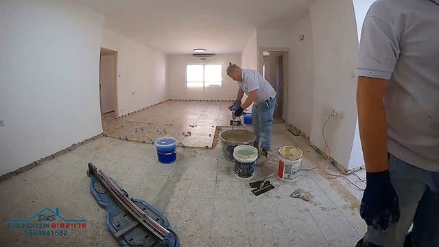 Укладка испанского керамогранита 60/60 полы в квартире ? смотреть онлайн