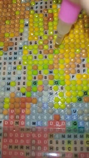 алмазная мозаика (часть3) #shorts # алмазная мозаика смотреть онлайн