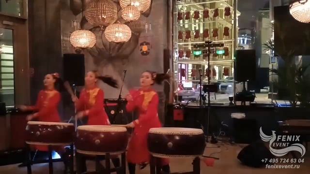 Заказать шоу китайских барабанщиков на праздник и мероприятие в Москве - лучшие китайские артисты смотреть онлайн