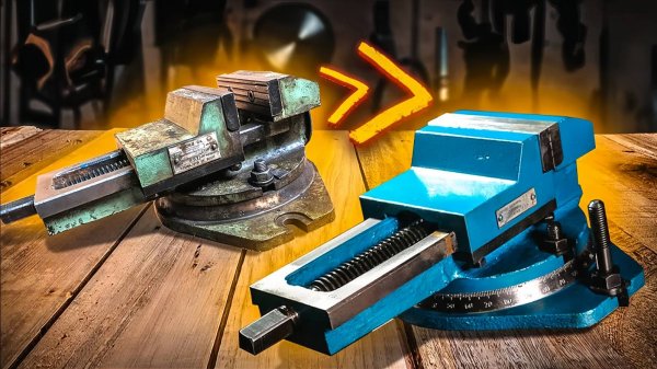 ЛАМПОВАЯ РЕСТАВРАЦИЯ ТИСКОВ С УДЕЛКИ