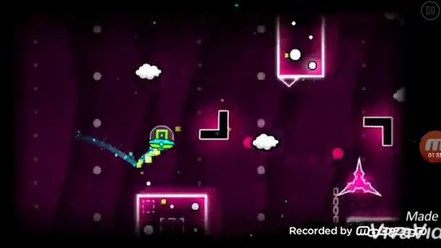 Прошёл уровень SHOCK в геометри даш