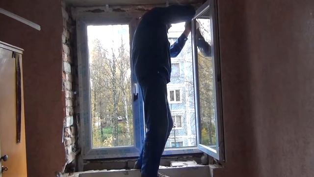 Петроокна: установка ПВХ окна Петербург 7 смотреть онлайн