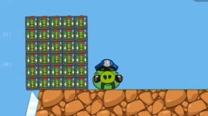 Смешные моменты с полицией в Bad Piggies часть 2