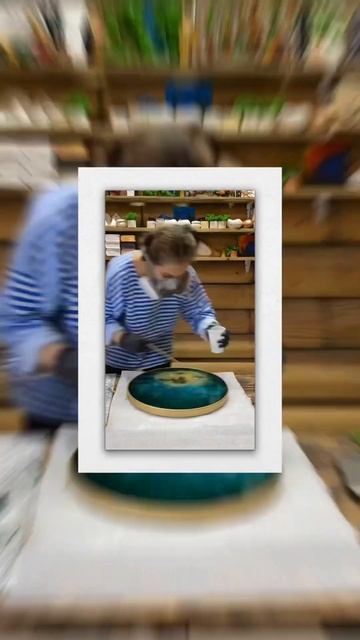 10/100 дней челленджа Создала столик -океан с островом, м? смотреть онлайн