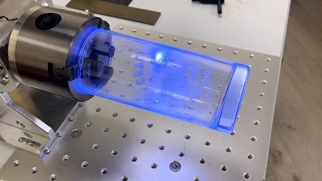 ☝Искусство преображения: сложные узоры на стекле с помощью UV лазерного маркера LiMark.👍 смотреть онлайн