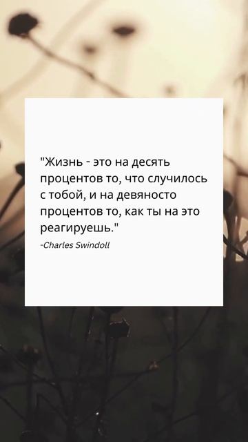ЖИЗНЬ ЕСТЬ... | Чарльз Свиндолл | мотивация на успех | мо? смотреть онлайн