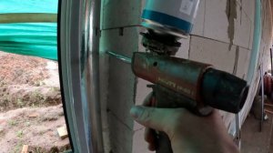 Установка окон ПВХ с усилителем