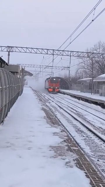 Тифон электровоза ЭП2К #shorts #shortvideo #ржд #транспорт #россия #вл11 #иволга #аэроэкспресс #мцд