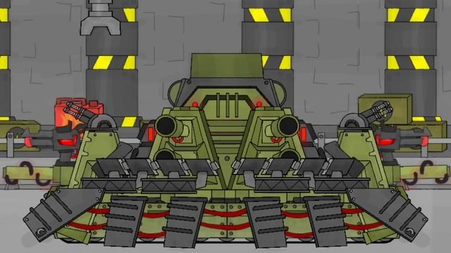 ДЖАГГЕРНАУТ КВ44 НЕПОБЕДИМ - Мультики про танки