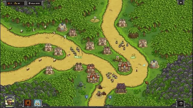 #06. Kingdom Rush Frontiers. Приятный уровень