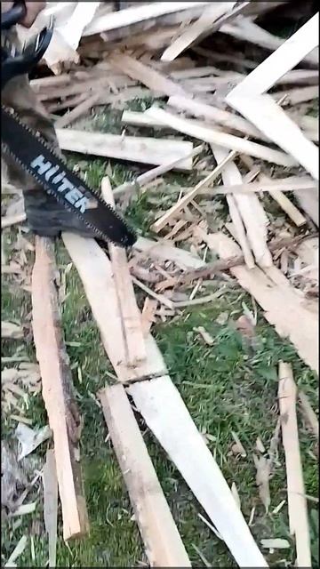 Распилка дров бензопилой хютор видео-4 смотреть онлайн