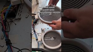Замена перегоревшей конфорки электрической варочной