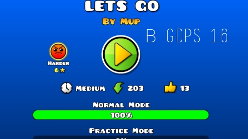 Lets Go By Mup I Первая часть я её нашёл! I GDPS 1.6