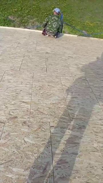 Смонтировали сплошное основание, под гибкую черепицу - ОСП 12 мм смотреть онлайн