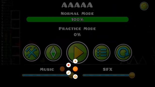 Строю жуткий уровень в Geometry Dash смотреть онлайн