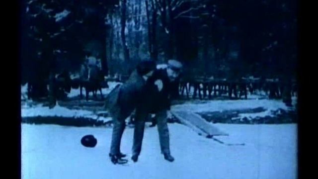 Макс учится кататься на коньках./Les Débuts D'un Patineur 1905