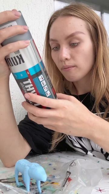 Превращаем 3D-модель в ритуальную куклу 👹 покраска по? смотреть онлайн