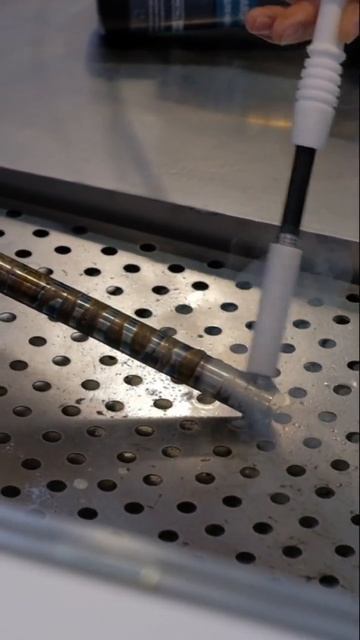 Травление и пассивация образца из нержавеющей стали о