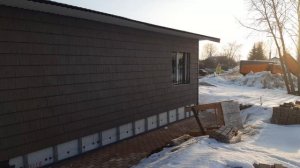 Монтаж Фасадных панелей Ю-Пласт Щепа в с. Косырёвка
