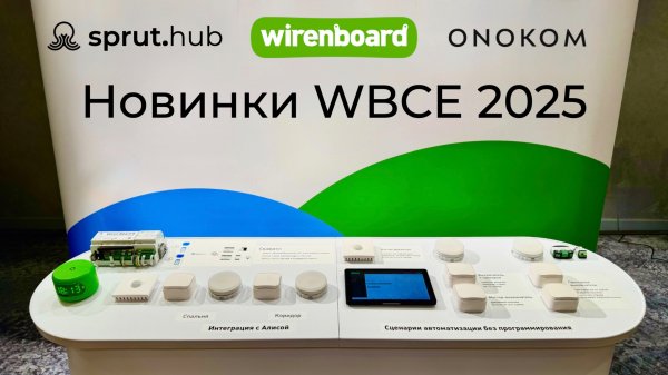[#108] Новинки WBCE 2025 – Wiren Board, Sprut.hub, Onokom и другие