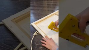 Картина из уплотнителя и акриловой краски своими рука