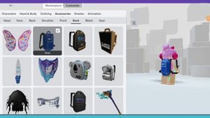 тутор как получить бесплатные голубые вещи в роблокс ?