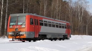 Рельсовый автобус РА1 0058 с сообщением Йошкар-Ола-Казан