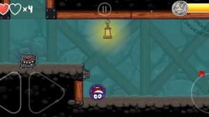 Как пройти уровень 74 в RedBall4?