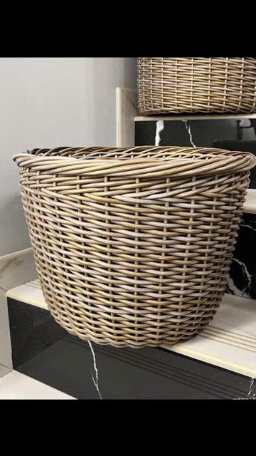 Кашпо из ротанга смотреть онлайн