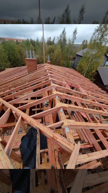 Монтаж стропильной система. смотреть онлайн