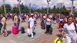 Мариуполь Начали уезжать в другие города Провожают детей🕊️Восстановление Жизнь Сегодня