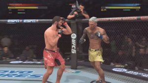 UFC_5 4k ХАБИБ НУРМАГОМЕДОВ 🤜VS🤛 ЧАРЛЬЗ ОЛИВЕЙРА