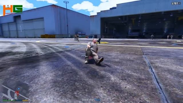 GTA 5 РАБОТА УГНАТЬ САМОЛЁТ ТИТАН смотреть онлайн