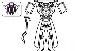 КАК НАРИСОВАТЬ НОВЫЙ ТИТАН ТВ МЕН C АСТРО УЛУЧШЕНИЯМИ ?