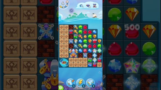 Раскопки в пустыне. Уровень 54. Сокровища пиратов. смотреть онлайн