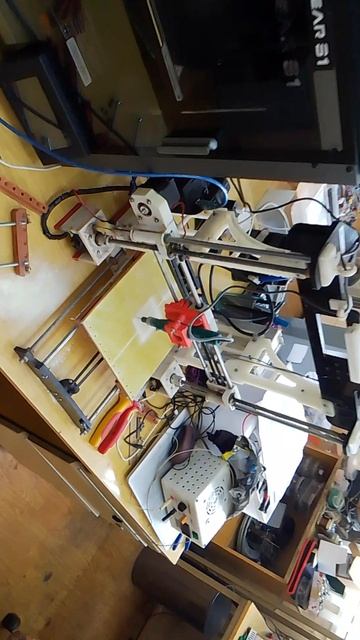 Фрезеровка стола CNC Arduino UNO -Anet 8