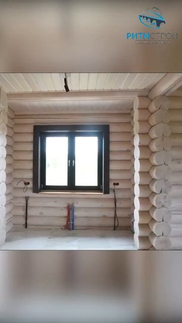 отделкадеревянных домов #конопатка #шлифовка #теплый смотреть онлайн