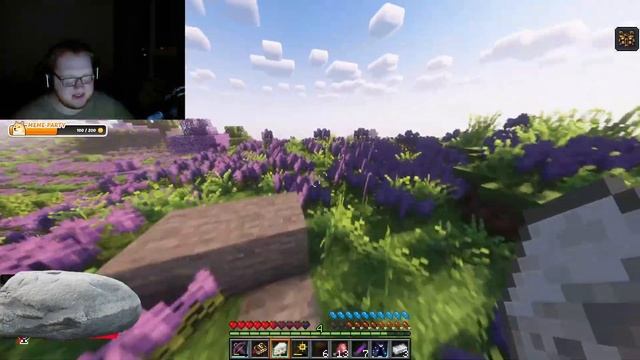 HELIN ЧИЛЛОВО ИГРАЕТ В МАЙНКРАФТ!! ХЕЛИН ОБЩАЕТСЯ С ПОДПИ