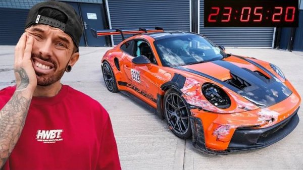 I REBUILT A WRECKED PORSCHE GT3RS IN 24 HOURS - Mat Armstrong